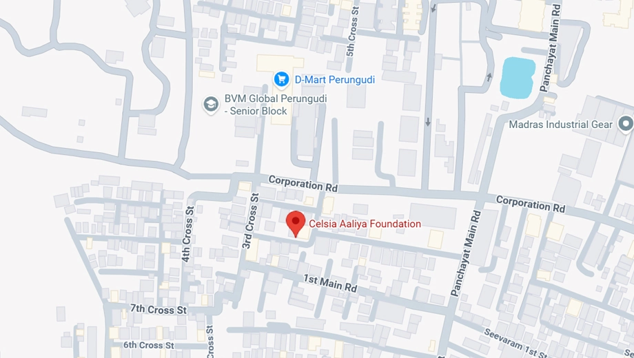 Location of Aliyah Celsia in Perungudi, Chennai - Image 381653