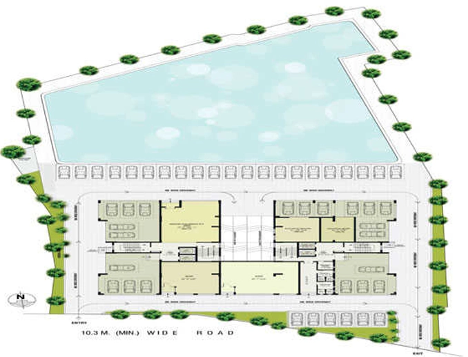 Master Plan of Bengal Shelter Sarosi in Kasba, Kolkata - Image 382397