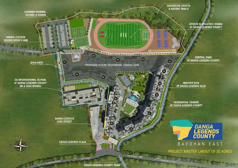 Master Plan of Goel Ganga Legend in Bavdhan, Pune - Image 10708