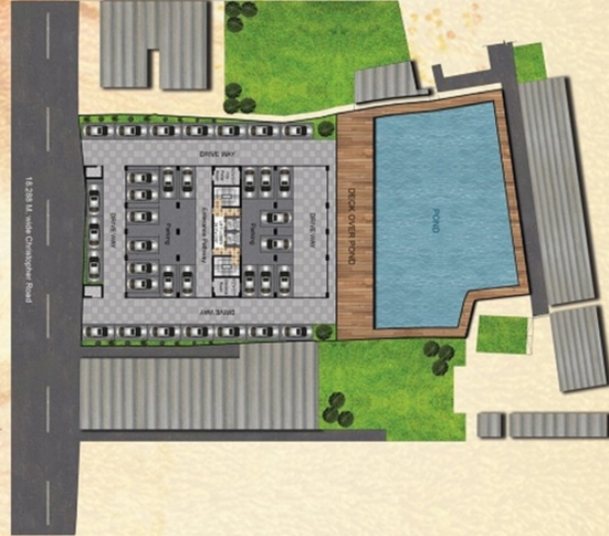 Master Plan of The Ektaa Hibiscus in Topsia, Kolkata - Image 382616