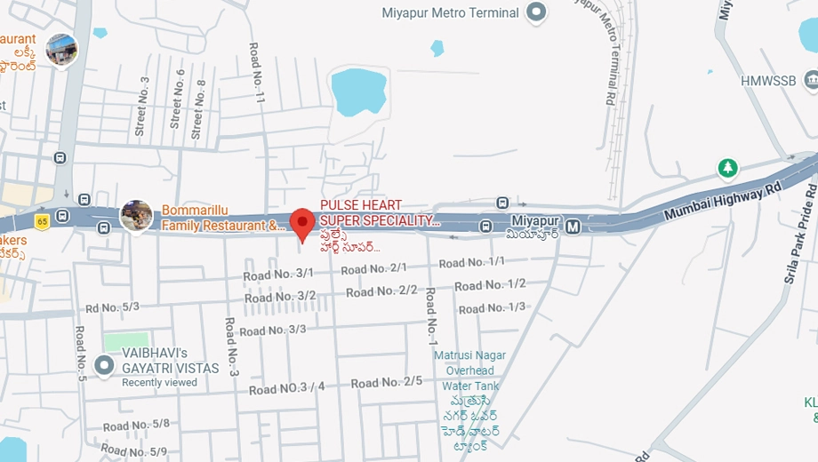 Location of Confident Sai Elina in Miyapur, Hyderabad - Image 381806