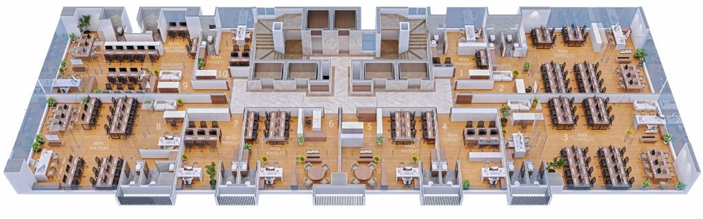 Floor Plan of BP DPS Capital in Goregaon West, Mumbai - Image 382207