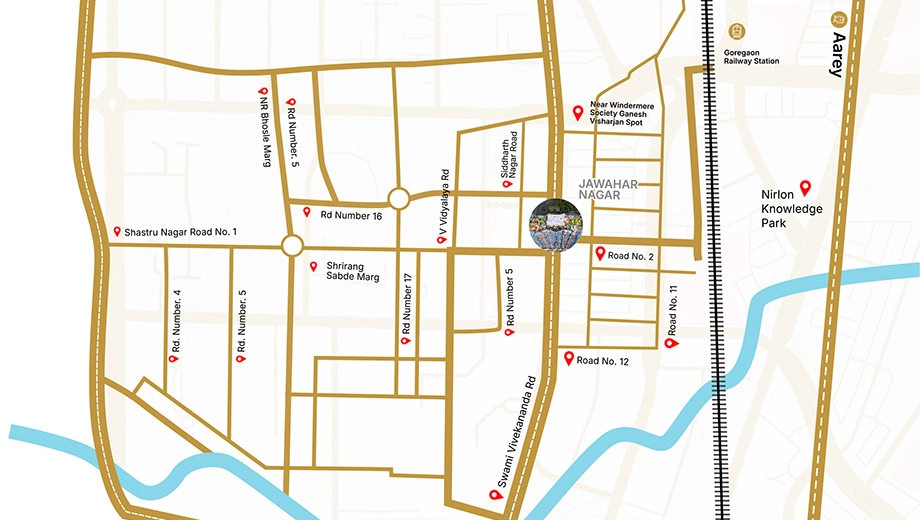 Location of BP DPS Capital in Goregaon West, Mumbai - Image 382206