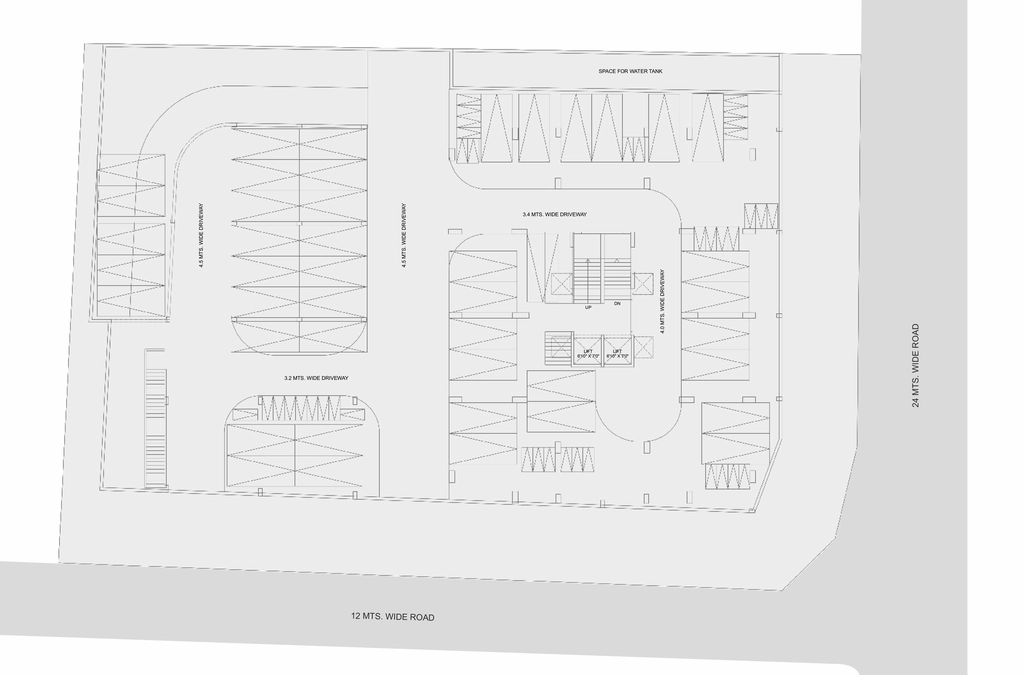 Master Plan of Prakalp Panchamrut Heights in Chandkheda, Ahmedabad - Image 384564