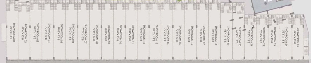 Floor Plan of Commercial Dev The Galaxy in Shela, Ahmedabad - Image 382245