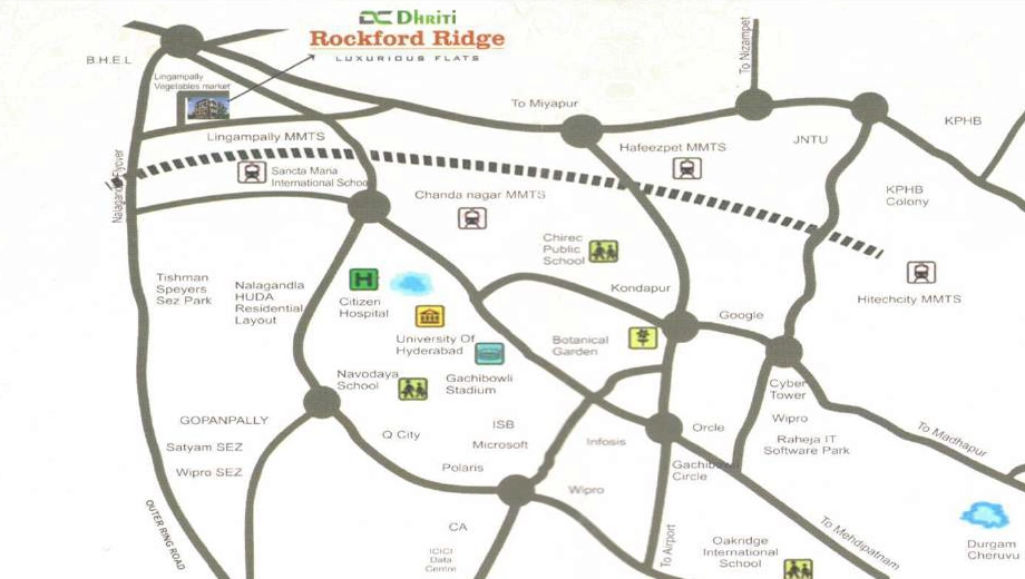 Location of Dhriti Rockford Ridge - Image 382028