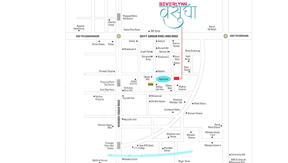 Location of Commercial Beverlynn Vasudha - Image 382214