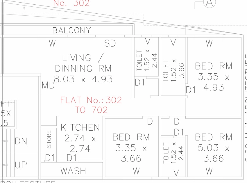 3 BHK Flat in OHM Aries Legacy in Tandalja, Vadodara - Image 908941