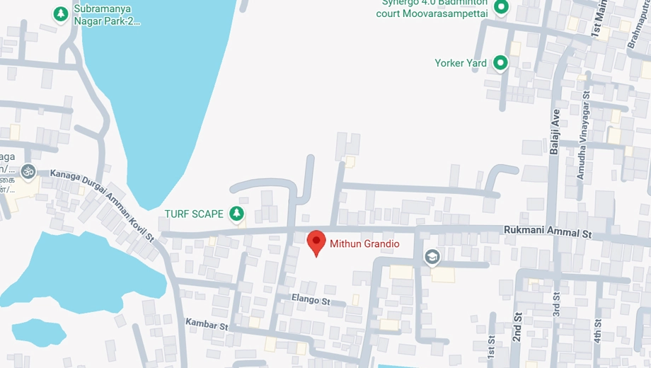 Location of Mithun Grandio in Keelkattalai, Chennai - Image 382141