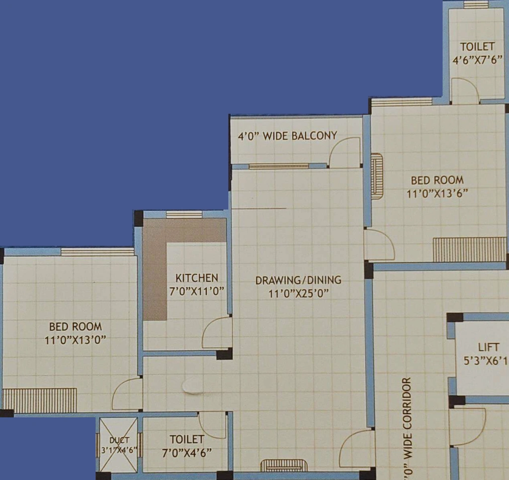 2 BHK Flat in Anupam Gagani Residency in Patia, Bhubaneswar - Image 909460