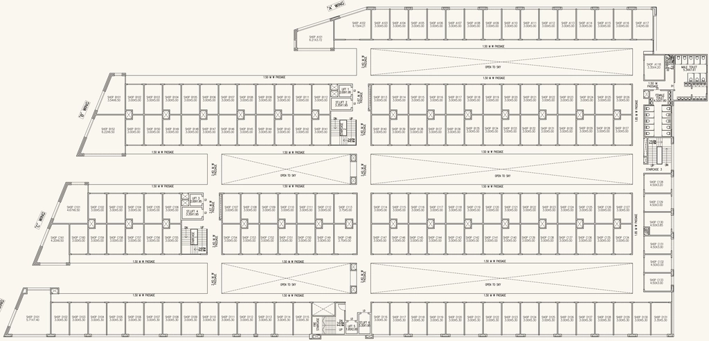 Floor Plan of Arhumashtika The Atrium NIBM in NIBM, Pune - Image 383563
