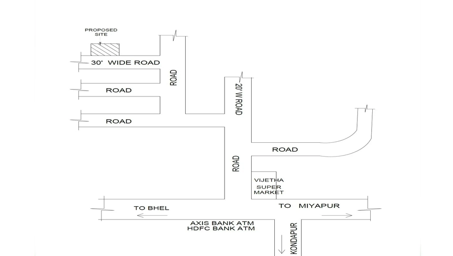 Location of GK Sri Ram Homes - Image 382725