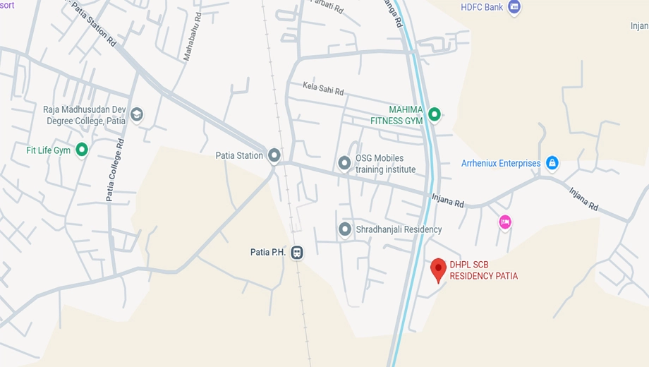 Location of DHPL SCB RESIDENCY in Patia, Bhubaneswar - Image 383234