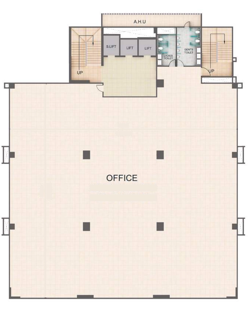 Floor Plan of Konark Alpha in Kharadi, Pune - Image 402036