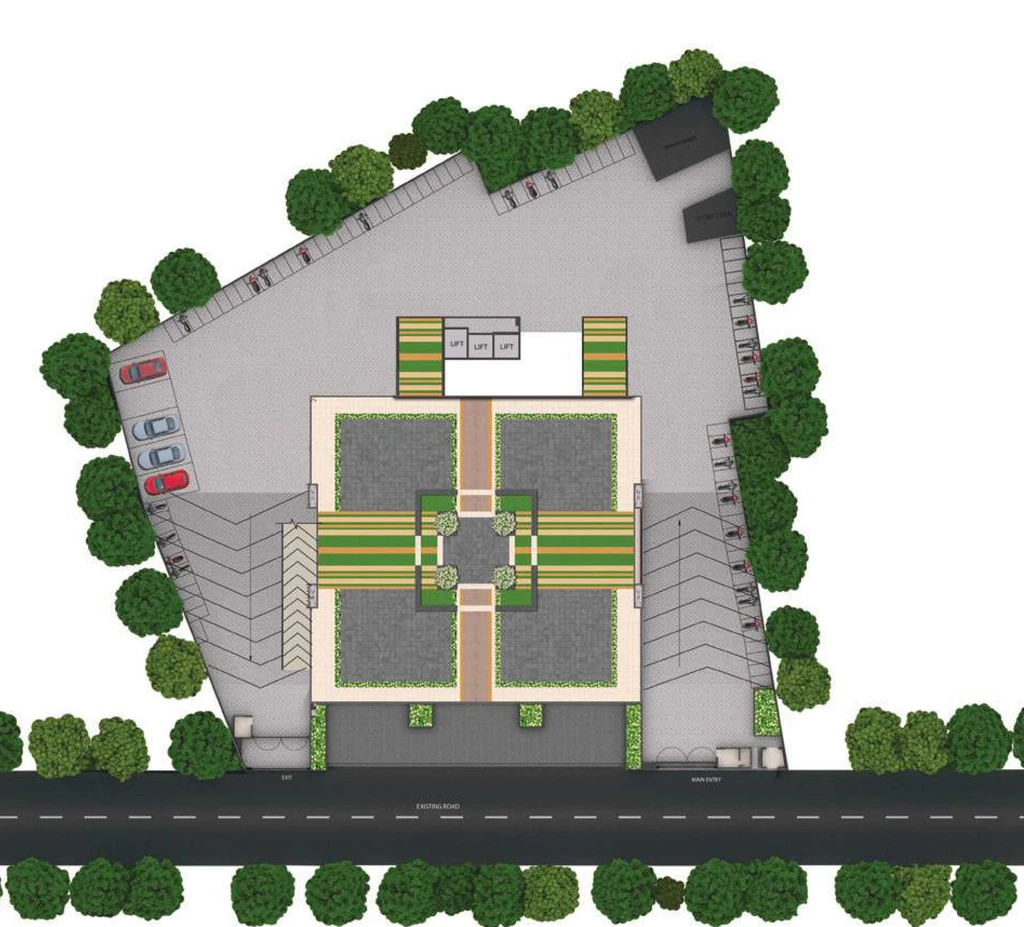 Master Plan of Konark Alpha in Kharadi, Pune - Image 402034