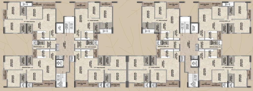 Floor Plan of Kalvik Adidev in Patia, Bhubaneswar - Image 383251
