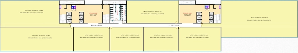 Floor Plan of Sanas 27 West in Balewadi, Pune - Image 383516