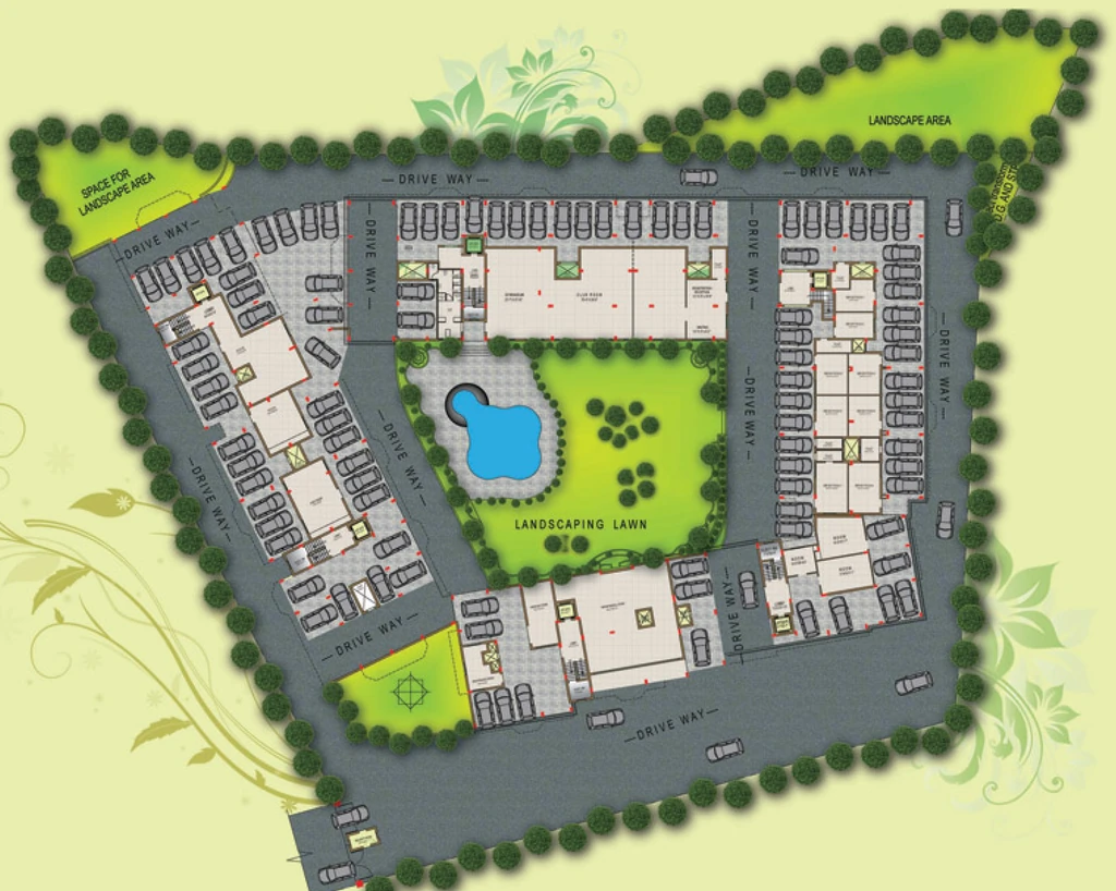 Master Plan of Mandakini Garden in Patia, Bhubaneswar - Image 383258