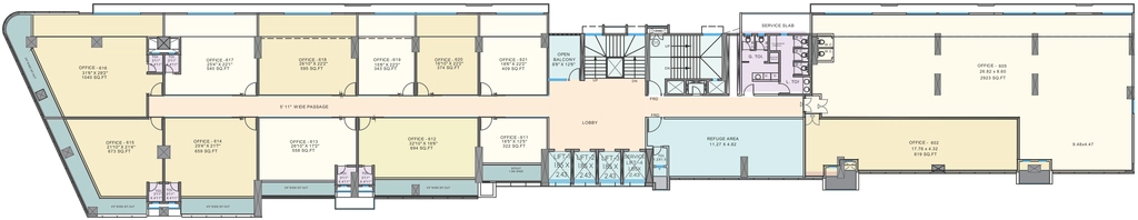 Floor Plan of Raviraj West Avenue in Aundh, Pune - Image 383082