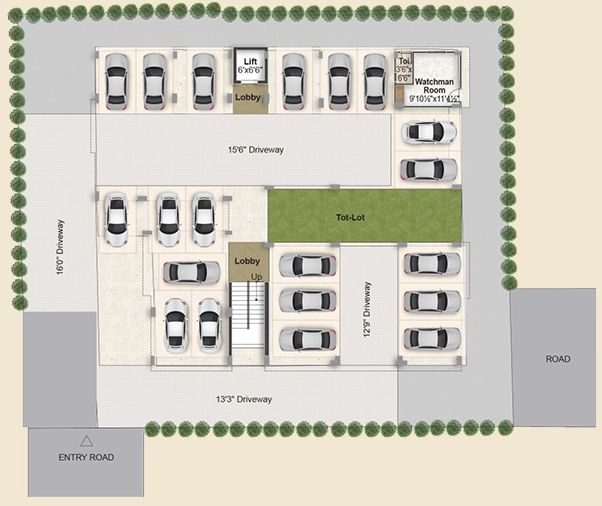Master Plan of Inspire Topaz in Bandlaguda Jagir, Hyderabad - Image 382708