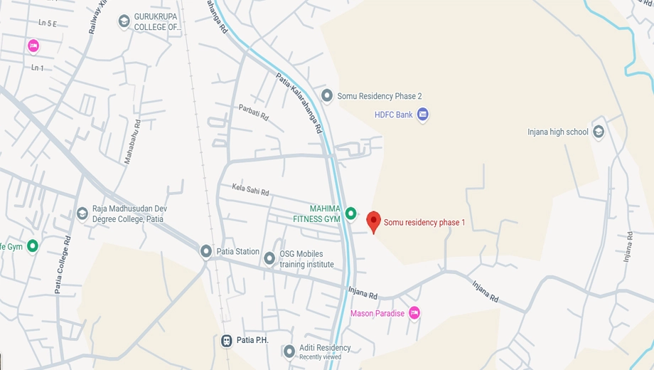 Location of Preetam Somu Residency - Image 383268