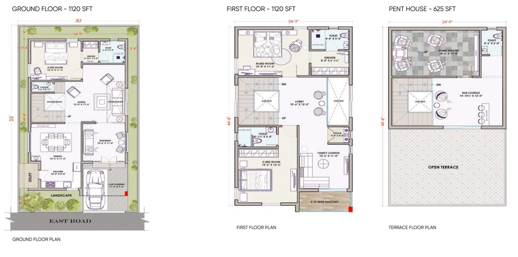 4 BHK House/Villa in Chandras Green Park in Shamirpet, Hyderabad - Image 909233