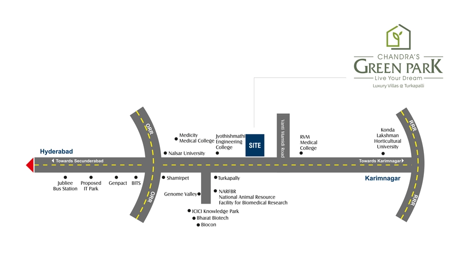 Location of Chandras Green Park - Image 382740
