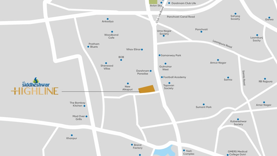 Location of Nyalkaran Shree Siddheshwar Highline - Image 382697