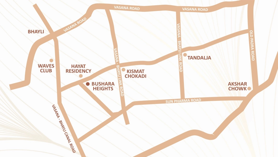Location of Zoya Bushara Heights - Image 382703