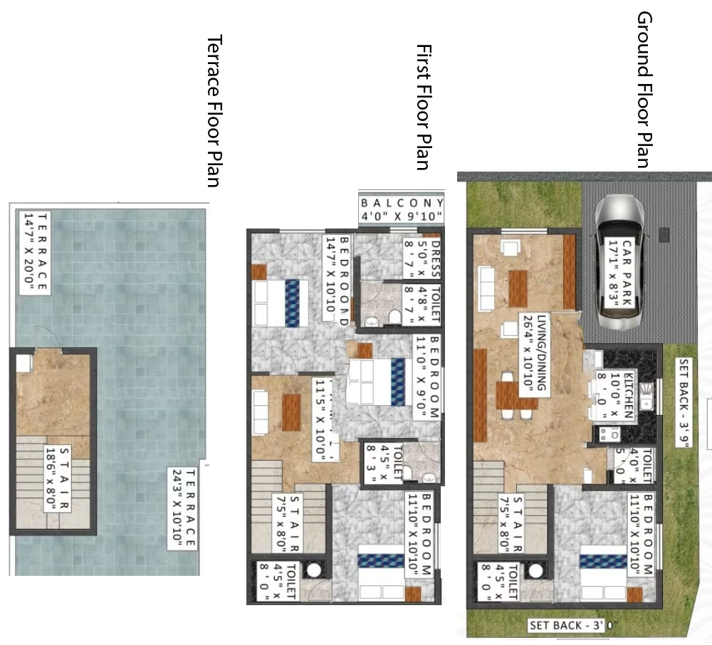 4 BHK House/Villa in BDCC Brookwood Villas in Sithalapakkam, Chennai - Image 909244