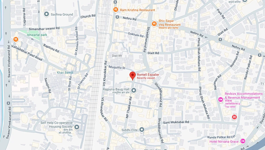 Location of Romell Espalier in Vile Parle East, Mumbai - Image 383062