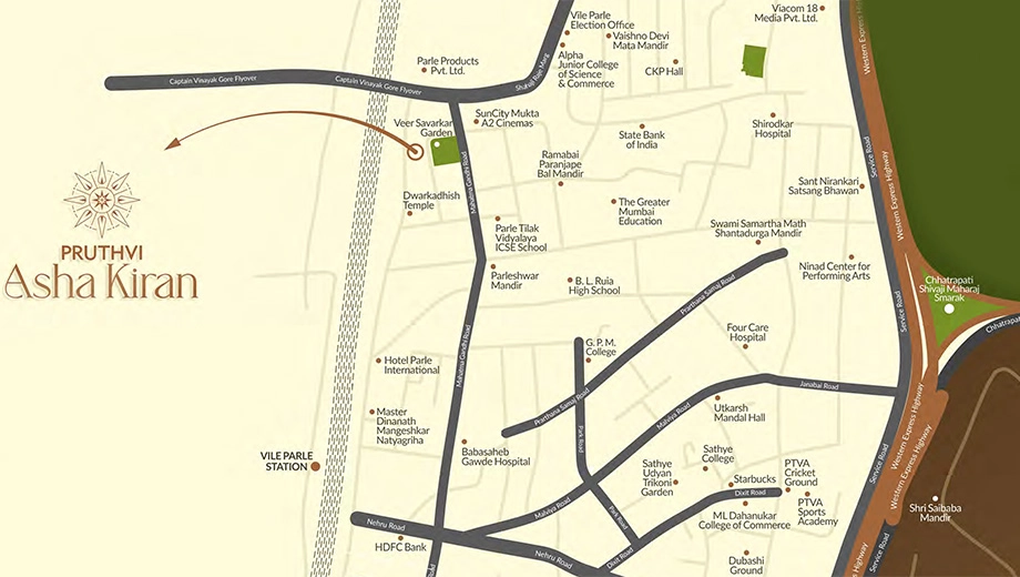 Location of Pruthvi Ashakiran - Image 383144