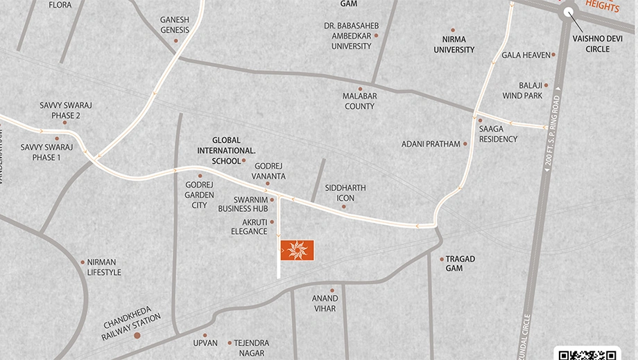 Location of Commercial Shivshakti Ananta - Image 382835