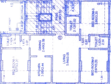 3 BHK Flat in Regent Saket Residency CHSL in Vile Parle East, Mumbai - Image 916208