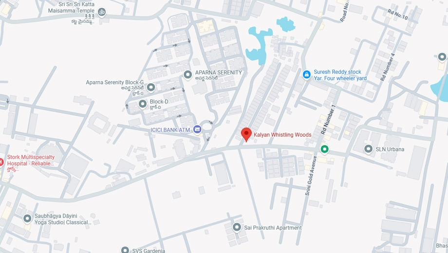 Location of Kalyan Whistling Woods Villas - Image 382921