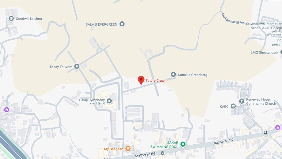 Location of Future Crown in Akurli, Navi Mumbai - Image 402010