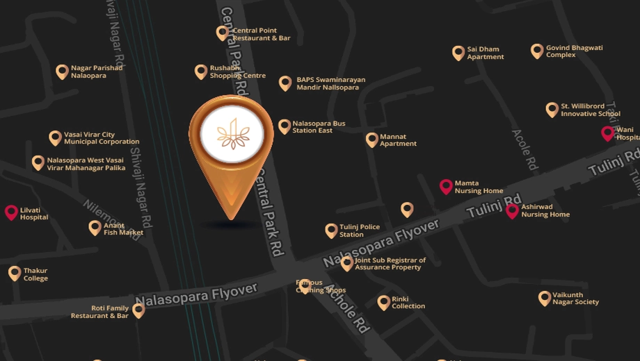 Location of Sai MLDC Yashwant Orchid - Image 383884
