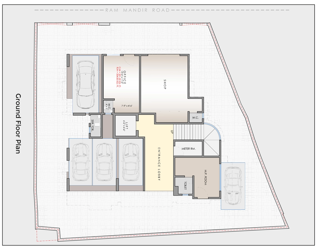 Master Plan of Aadhya Moti Madhav in Vile Parle East, Mumbai - Image 383848