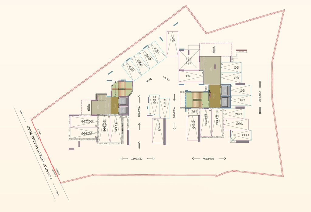 Master Plan of Konark Ganesh Chhaya in Vile Parle East, Mumbai - Image 384132