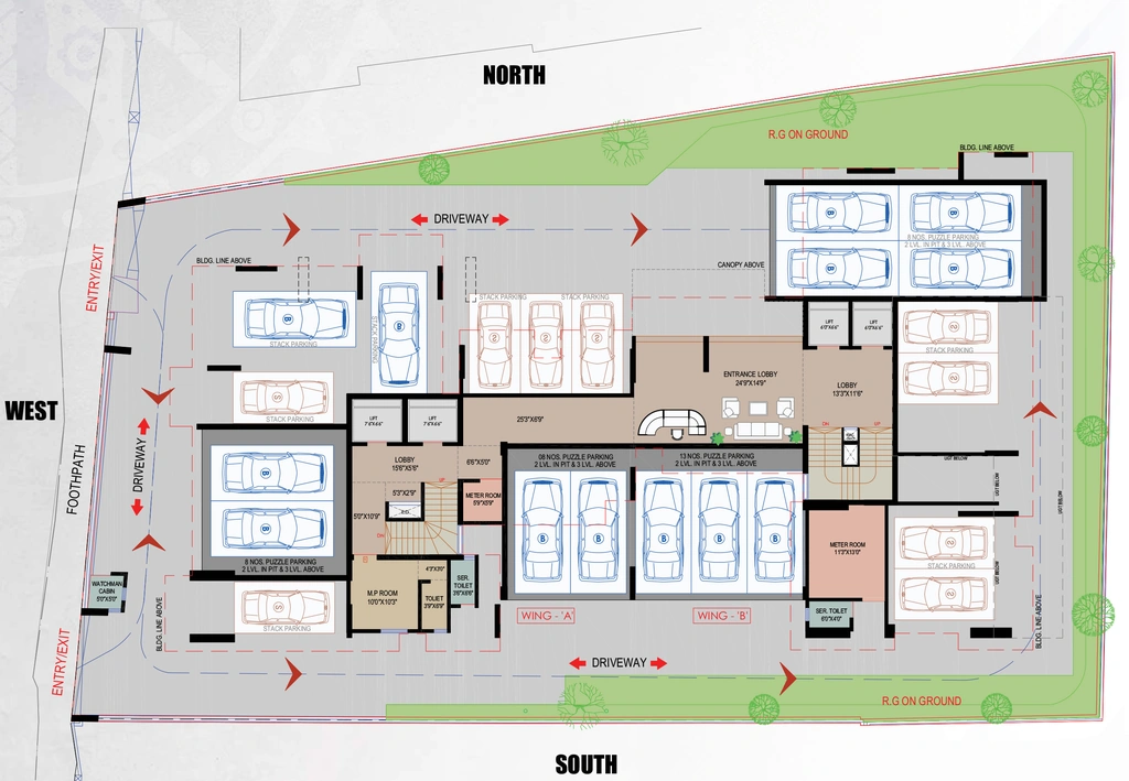 Master Plan of Konark Ganga Niwas in Vile Parle East, Mumbai - Image 384146