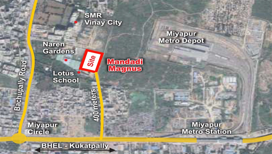 Location of Mandadi Magnus - Image 383117