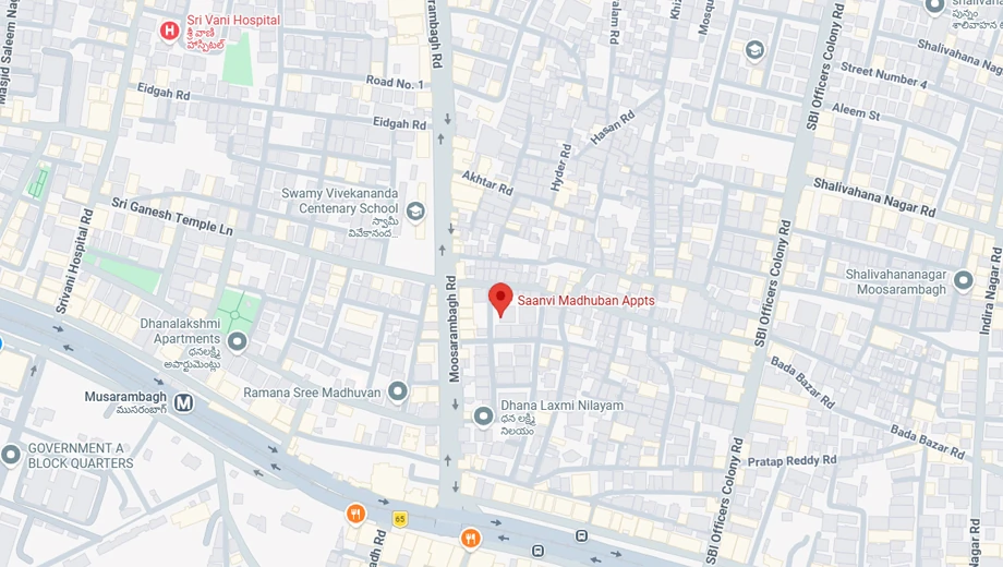 Location of Milestone Saanvis Madhuban - Image 383447