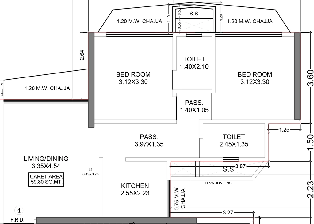2 BHK Flat in Prem Ajanta in Mulund West, Mumbai - Image 916198