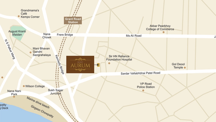 Location of Regent Aurum - Image 384453