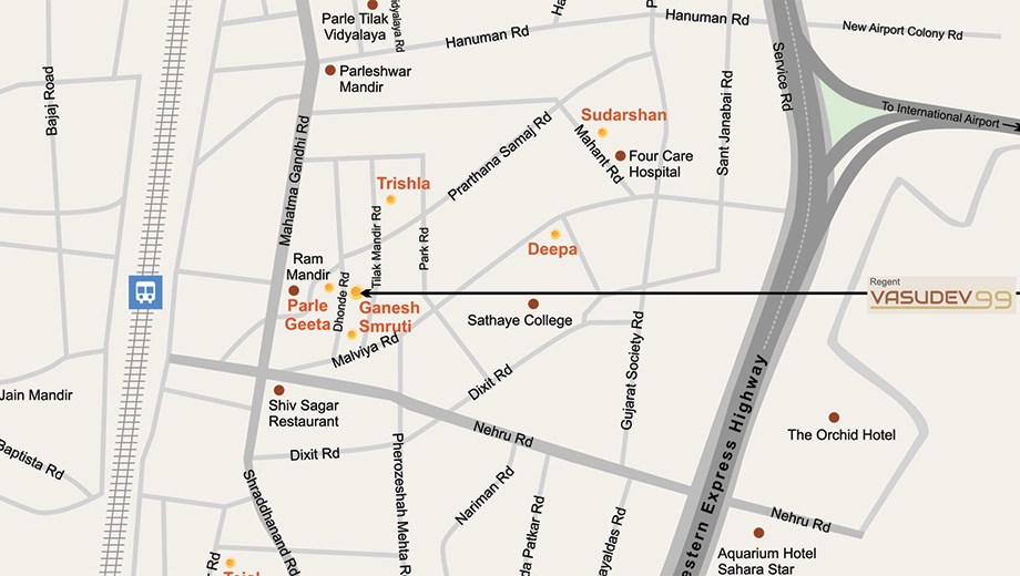 Location of Regent Vasudev - Image 384440