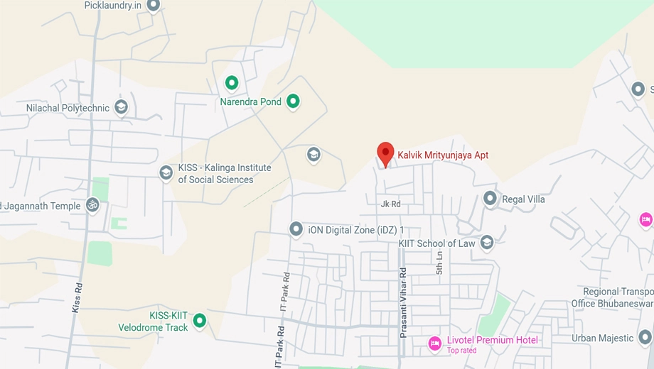 Location of Kalvik Mrityunjaya - Image 383785