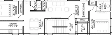 2 BHK Flat in Venus Raghavie Castle in Saligramam, Chennai - Image 909521