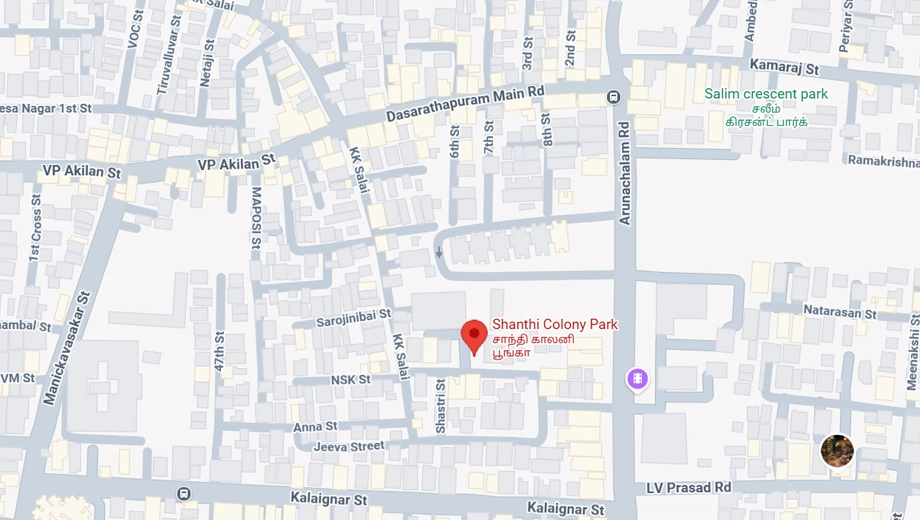 Location of Venus Raghavie Castle in Saligramam, Chennai - Image 383340