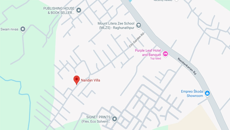 Location of Bishwa Nandan Villa - Image 384151