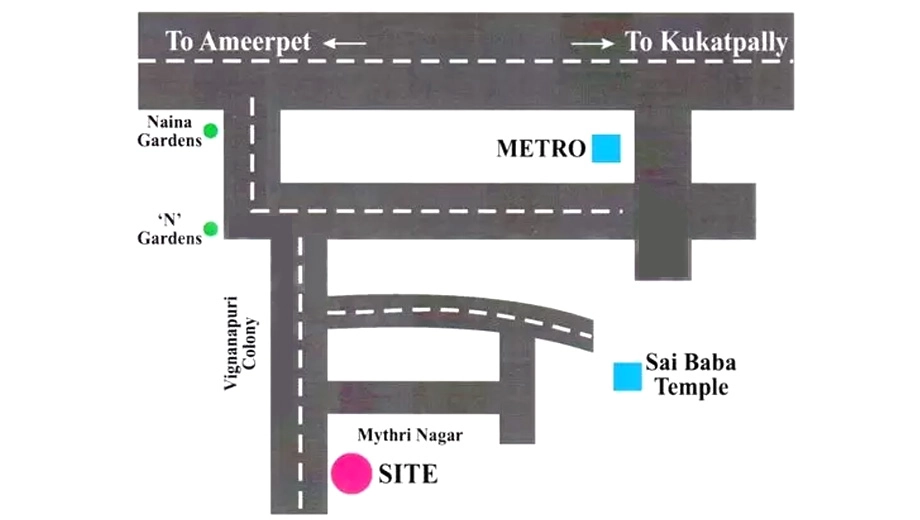 Location of Sri Durga Classic - Image 383481